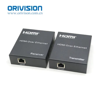 1080p 120M По одному CAT5E CAT6 HDMI удлинитель HDMI по Ethernet поддержка функции IR/copy EDID