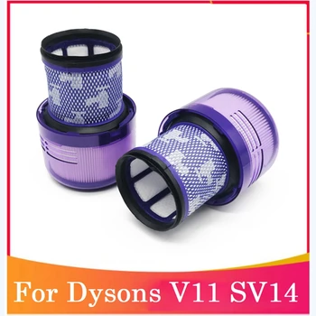 2 шт. HEPA-фильтр для Беспроводного пылесоса Dysons V11 SV14, Сменные аксессуары, Моющийся фильтр для выхлопных газов