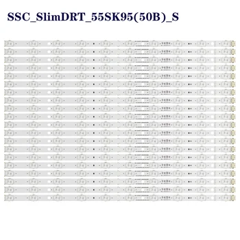 20 штук 550 мм светодиодных Полосок Подсветки для LG 55SK9500PLA 55SM9800PLA SSC_SlimDRT_55SK95 (50B) _S