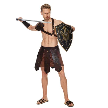 2023 Новый Хэллоуин, Европейские, американские и Римские воины, Сценический костюм для ролевых игр, Костюм Спартанских воинов, мужской Праздничный костюм