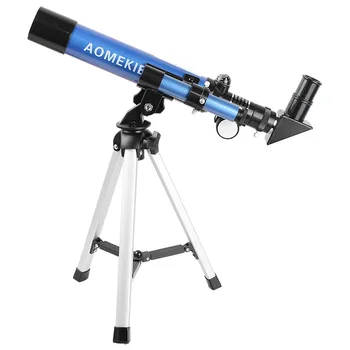 32-Кратный профессиональный астрономический телескоп, монокуляр, рефракционный космический телескоп, Зрительная труба для путешествий на открытом воздухе со штативом