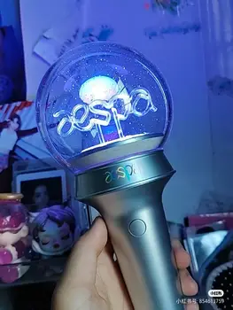 Kpop Aespa Lightstick Korea Light Stick Концертный Ручной Светильник Glow Flash Lamp Игрушка Karina Giselle Winter Ningning Коллекция Фанатов Игрушка