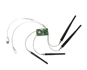 VONETS Высокая Мощность 2,4 G + 5G Двухдиапазонный WiFi Модуль Беспроводной Мост Маршрутизатор Ретранслятор WiFi к Проводному для DIY PLC Сетевой Монитор VM5G