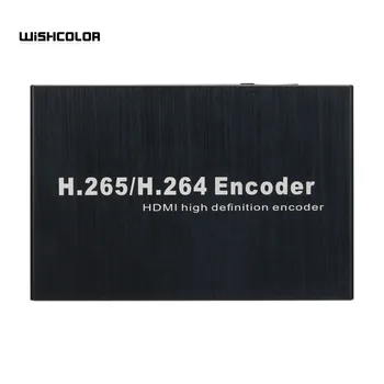 Wishcolor ON-DMI-16E HDMI Видеокодер H.265/H.264 Кодировщик RTMP Для записи IPTV с ПК CCTV NVR Прямая трансляция