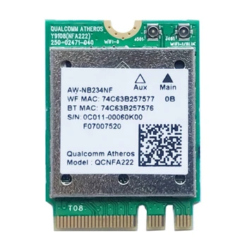 Беспроводной адаптер Atheros QCNFA222 AW-NB234NF.2-NGFF Bluetooth-совместимая беспроводная карта 4.0 для настольного ноутбука