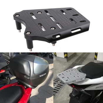 Держатель багажника мотоцикла, черный металлический задний багажник, держатель для груза, Кронштейн для поддержки полки для Honda PCX125 PCX150 2014-2019