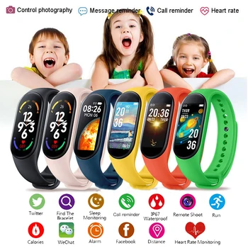 Детские часы Обои на заказ Водонепроницаемые Смарт-часы Женские цифровые Bluetooth Спортивные наручные часы для фитнес-трекера Детские часы