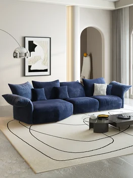 Диван-лепесток, итальянский минималистичный тканевый изогнутый диван, размер дивана edra, новая форма