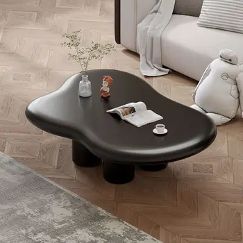 Дизайн журнального столика Small Cloud нерегулярный креативный минималистичный номер, ночные столики в кремовом стиле серии Comodino мебель для спальни