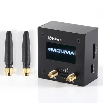 Дуплексная плата точки доступа MMDVM UHF VHF + OLED + Металлический корпус + Вентилятор + Поддержка антенны YSF DMR NXD P25 DMR YSF DSTAR с оранжевым PI