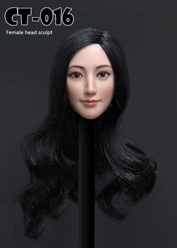 ИГРУШКИ 1/6 CT016 Женщина-Солдат Азиатская Гламурная Богиня, вырезающая голову, Аксессуары для моделей, подходящие 12 