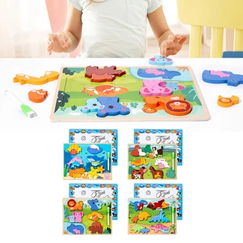 Игрушка-головоломка для малышей для тренировки зрительно-моторной координации, игрушка-доска для рисования
