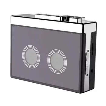 Кассетный плеер Walkman в стиле ретро, FM-перезаряжаемый легкий радиоприемник, Портативный компактный кассетный магнитофон для музыкальных новостей