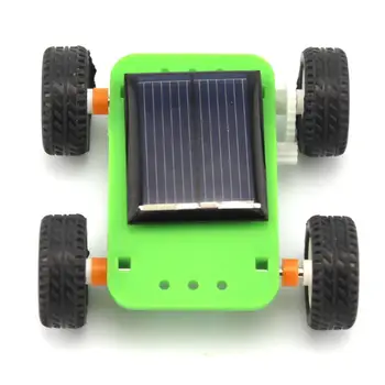 Мини-автомобиль на солнечной энергии, автомобиль для сборки своими руками, Детский Эксперимент, Обучающая игрушка в подарок