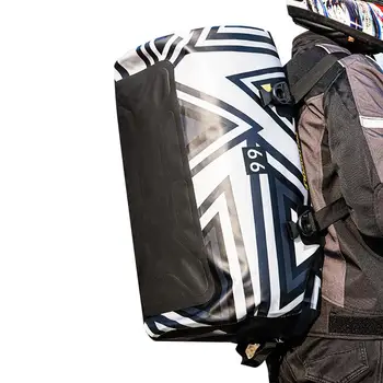 Моторная сумка для Переноски Седла, Сухой багаж, Уличные Аксессуары, Спортивная сумка из баллистического нейлона промышленного класса с регулируемым банджи