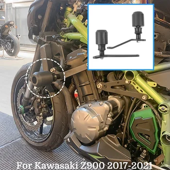 Мотоциклетная Рама с ЧПУ, ползунки, защита от падения, защита двигателя, Ползунки, чехол Для Kawasaki Z900 2017-2021