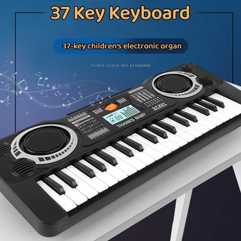 Музыкальный инструмент для раннего образования детей 37 клавишная электронная клавиатура Игрушка в штучной упаковке Портативный Дропшиппинг