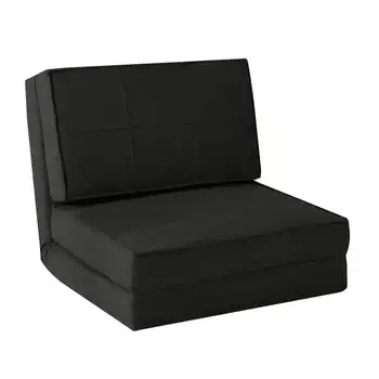 Мягкое замшевое 3-позиционное раскладное кресло для отдыха, черный надувной диван, меховая сумка, напольная подушка, диван-пуф, пуф-пуфик Bean
