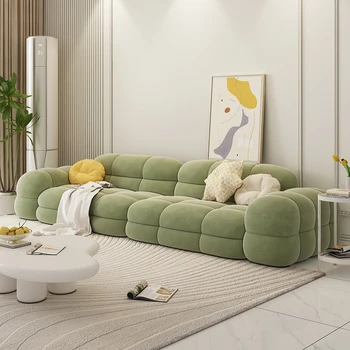 Напольный Модульный диван С элегантной защитой-подушкой, диван для спальни, 3-местный ленивый секционный Woonkamer Banken, мебель для гостиной