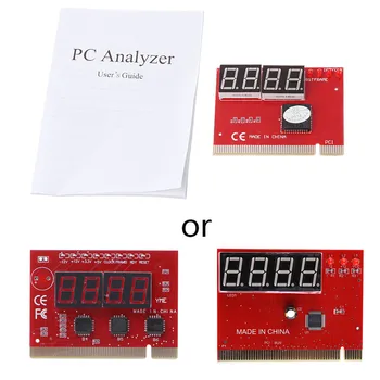 Новый Компьютерный анализ PCI POST Card Материнская плата светодиодный 4-значный диагностический тест PC Analyzer Набор инструментов для ремонта сети C26