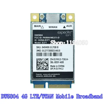 Разблокированный Беспроводной DW5804 4G LTE/WWAN Мобильный широкополосный доступ 01YH12 E371 PCI-E 3G/4G Карты Модуль WLAN WCDMA Модем