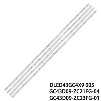 Светодиодная лента из 9 ламп GC43D09-ZC21FG-04 ZC23FG-01 для Philips 43PFF5021/T3 43PFF5011/T3 43PFF3061/T3 43PFF5071/T3 43PFF3061 43PFF5071