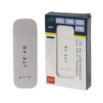 Сетевой адаптер USB-модема 4G LTE с точкой доступа Wi-Fi, SIM-карта, беспроводной маршрутизатор 4G для Win XP Vista 7/10 Mac 10,4 IOS