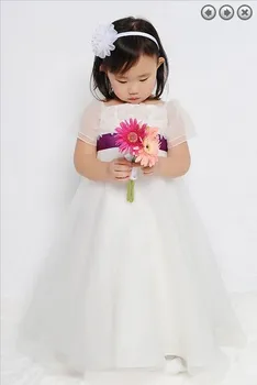 бесплатная доставка, платья с цветочным узором для девочек на свадьбу, 2016, сливовое платье для первого причастия, нарядное платье perfect angels для девочек, белое